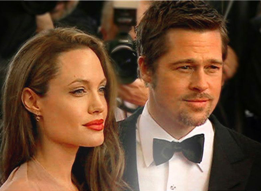 Angelina Jolie und Brad Pitt. Bild: Sender