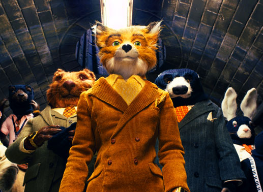 Feldmaus Ricky, Opossum Kylie, Biber, Mr. Fox, der Anwalt Dachs, Kaninchen und Maulwurf Phil. Bild: Twentieth Century Fox