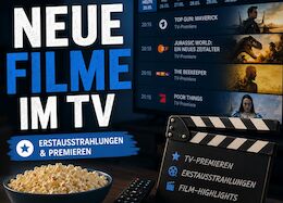 NEUE FILME IM TV: Sehenswerte Erstausstrahlungen im Sommer 2026