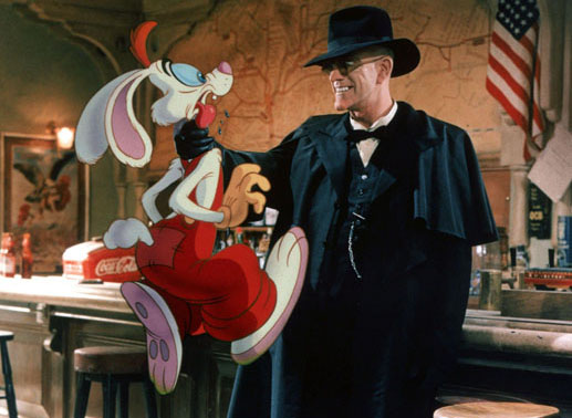 Roger Rabbit und Judge Doom. Foto: Sender/Touchstone Pictures
