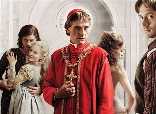 Jeremy Irons als Papst Alexander VI. Bild: Sender