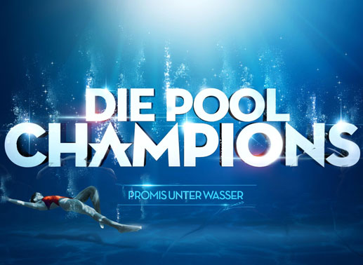 Die Pool Champions - Promis unter Wasser. Bild: Sender