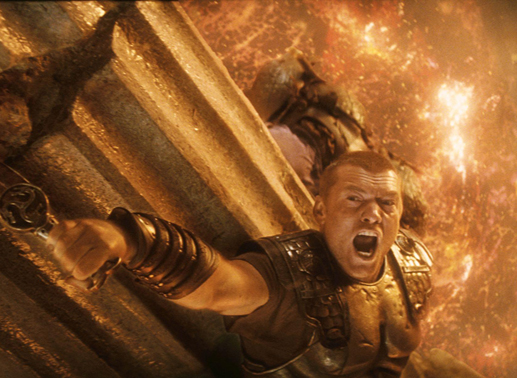 Zeus" menschlicher Sohn Perseus (Sam Worthington) will den Kopf der Medusa, um den Kraken zu besiegen und damit das Königreich Argos vor dem Untergang zu retten. Bild: Sender