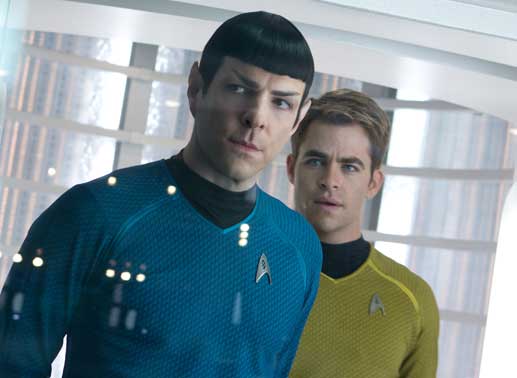 Chris Pine, Zachary Quinto. Bild: Paramount / Zade Rosenthal