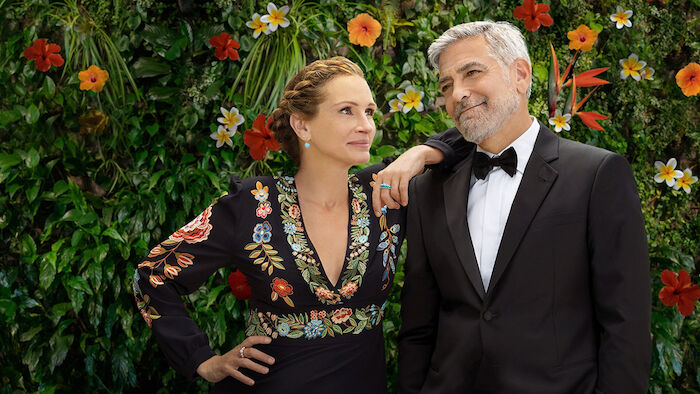 Ticket ins Paradies: Julia Roberts (Georgia Cotton), George Clooney (David Cotton). Bild: Sender/Universal