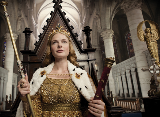 Elizabeth Woodville (Rebecca Ferguson). Bild: Sender