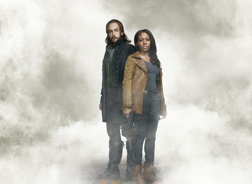 Nehmen gemeinsam den Kampf gegen die dunklen Mächte in Sleepy Hollow auf: Ichabod Crane (Tom Mison, l.) und Lt. Abbie Mills (Nicole Beharie, r.) .. .Bild: Sender