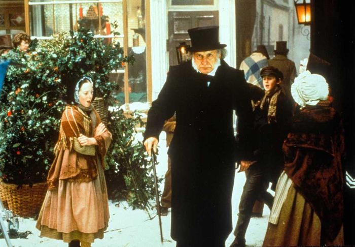 George C. Scott (Ebenezer Scrooge). Bild: Sender / Twentieth Century Fox