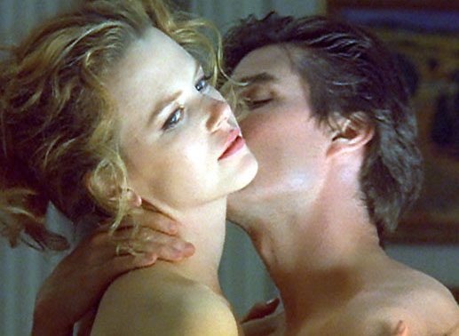 Nach einem heftigen Flirt mit einem Unbekannten offenbart Alice (Nicole Kidman) ihrem Ehemann William (Tom Cruise) ihre sexuellen Phantasien. Bild: Sender